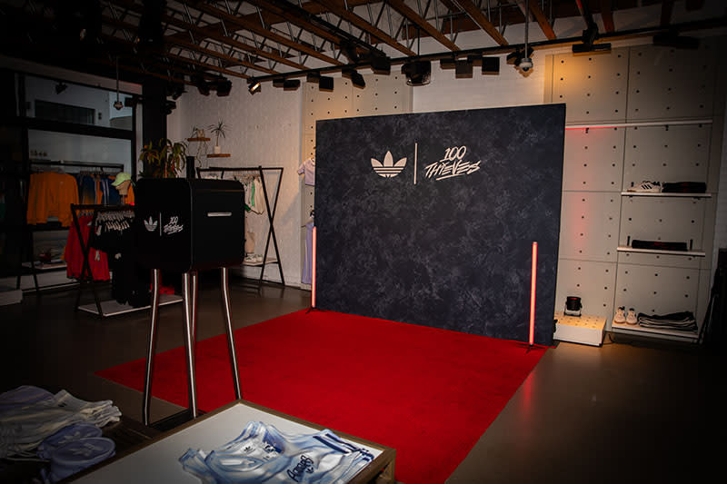 Adidas x 100 Thieves Collection Launch in Venice Beach