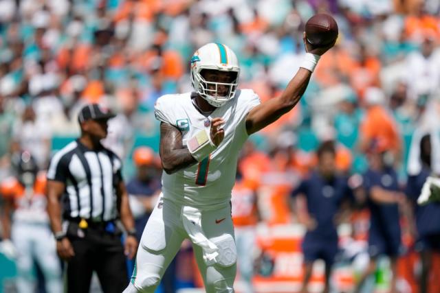 Bears' next opponent: Dolphins score most points by any team since 1966 in  70-20 win over Broncos - Chicago Sun-Times