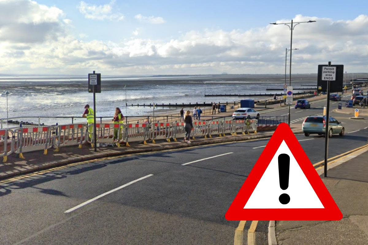 Southend seafront footpath closure among six new public notices this week <i>(Image: Google Street View / Canva)</i>