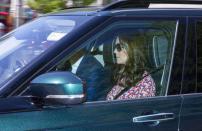 <p>Kate is spotted at Windsor Castle just two days ahead of the royal wedding. Wearing a floral dress by <a rel="nofollow noopener" href="https://www.net-a-porter.com/us/en/product/1016264/michael_michael_kors/belted-floral-print-crepe-midi-dress?cm_mmc=LinkshareUK-_-TnL5HPStwNw-_-Custom-_-LinkBuilder&siteID=TnL5HPStwNw-sXW.zQ0he_l.y_nJn2LlTg&Skimlinks.com=Skimlinks.com&dclid=CjgKEAjw85zdBRCmhMGf9_fN9HESJADJkCPAbZYe9P6O6kEwZbgN1kEFwMvnDMHpWzz2sI4wbxRxavD_BwE" target="_blank" data-ylk="slk:MICHAEL Michael Kors;elm:context_link;itc:0;sec:content-canvas" class="link ">MICHAEL Michael Kors</a>, which typically sold out after the Duchess wore it, Kate makes her very first public appearance since posing for photos as she left the hospital with <a rel="nofollow noopener" href="https://www.harpersbazaar.com/celebrity/latest/g20053919/new-royal-baby-3-birth-photos/" target="_blank" data-ylk="slk:Prince Louis;elm:context_link;itc:0;sec:content-canvas" class="link ">Prince Louis</a> after giving birth.</p>