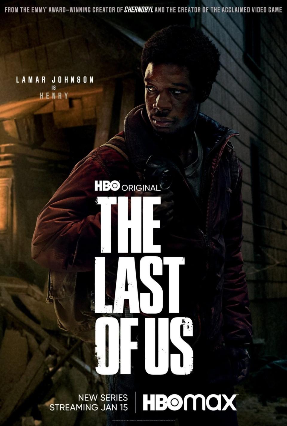 Lamar Johnson as Henry from The Last of Us series on HBO Max