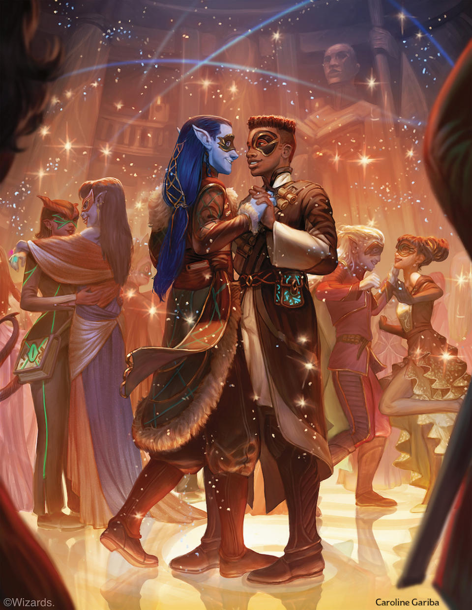 A magical dance in Strixhaven: A Curriculum of Chaos. (Image: Wizards of the Coast)