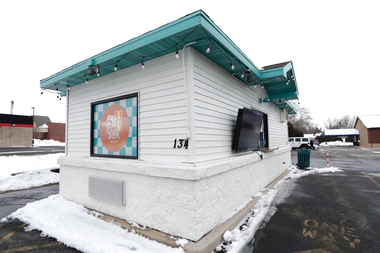 The Soda Bar's first location at 134 E. Northland Avenue Tuesday, January 23, 2024, in Appleton, Wisconsin. Its second location is located at 734 N. Casaloma Drive and will open on April 20. 
Dan Powers/USA TODAY NETWORK-Wisconsin.