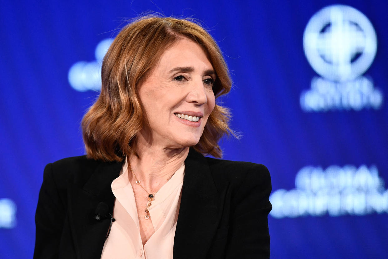 Ruth Porat, Senior Vice President and Chief Financial Officer, Alphabet and Google, speaks during the Milken Institute Global Conference on May 2, 2022 in Beverly Hills, California. (Photo by Patrick T. FALLON / AFP) (Photo by PATRICK T. FALLON/AFP via Getty Images)