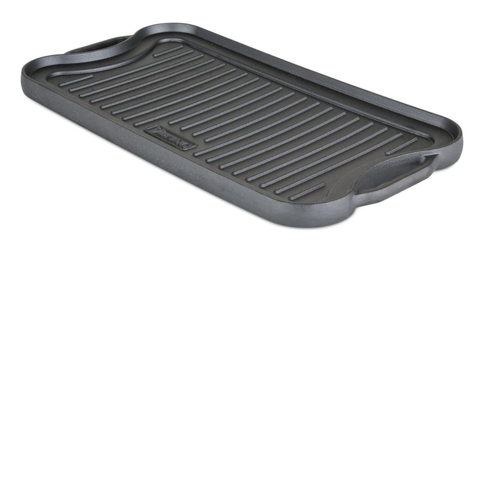 Cast Iron Double Burner Reversible Griddle & Grill