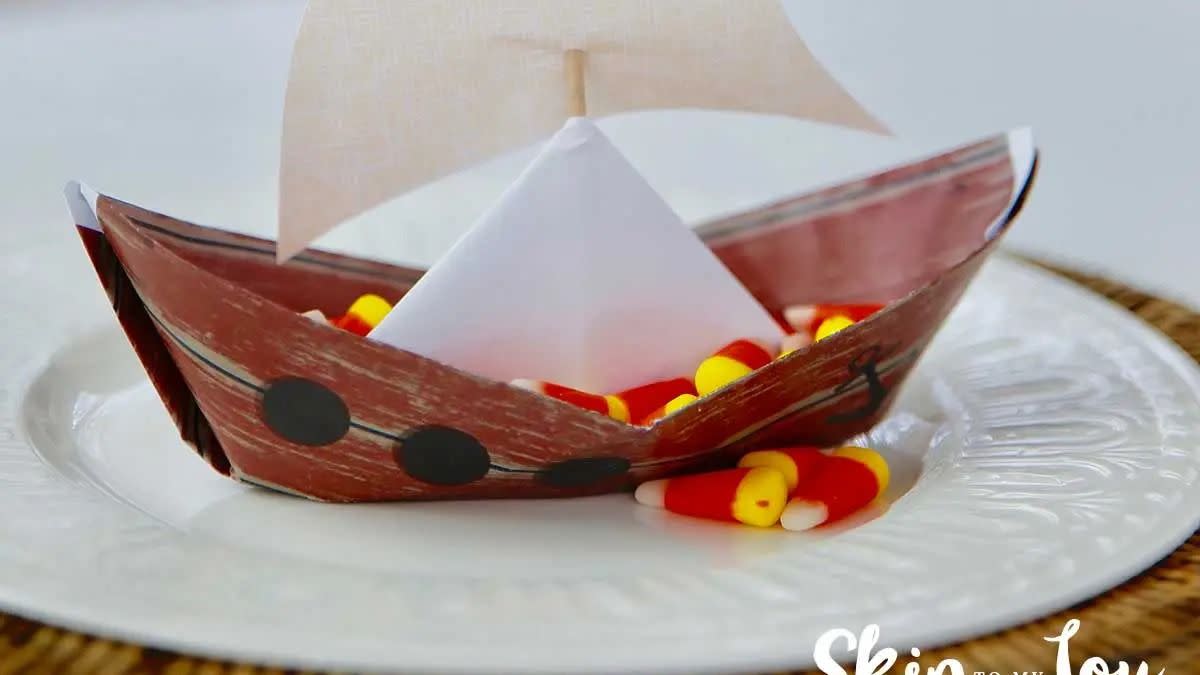 thanksgiving crafts for kids paper mayflower ship