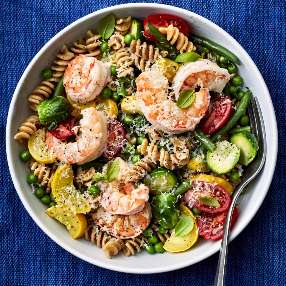 One-Pot Garlic-Shrimp Pasta