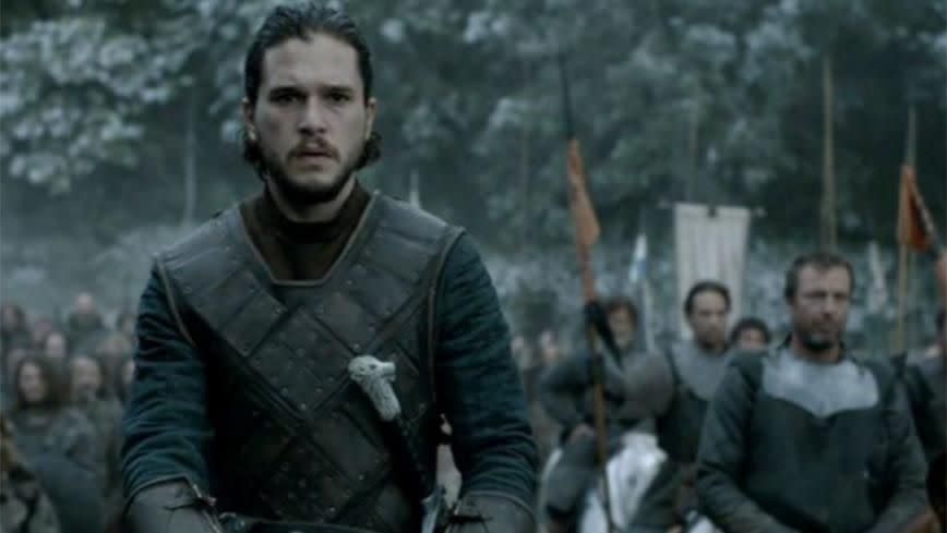 Jon Snow getting ready for battle. Photo: Showcase