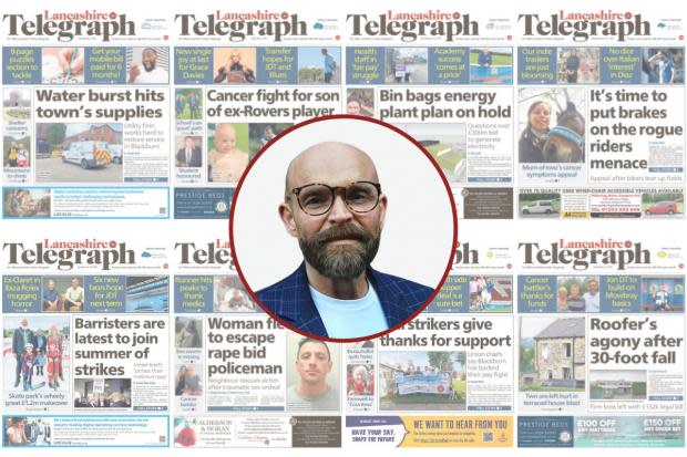 Martin Furber has joined the Lancashire Telegraph to provide a weekly column on mental health and well-being