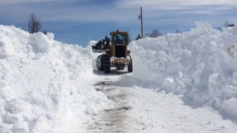 Man, 76, carried over huge Gander Bay snowbanks to get to ambulance