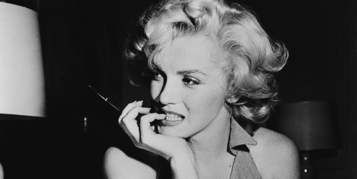 american film star marilyn monroe norma jean mortenson or norma jean baker, 1926   1962  original publication people disc   hw0704   photo by keystone featuresgetty images