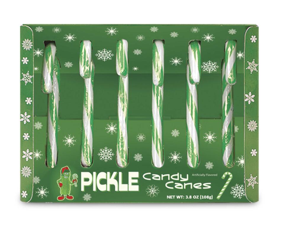 Pickle Candy Cane (Courtesy Archie McPhee)