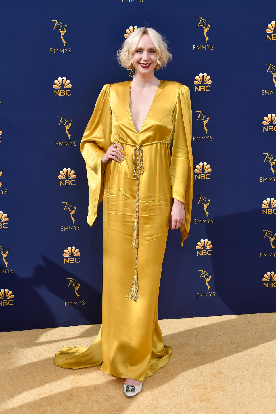 Gwendoline Christie at the 2018 Emmys