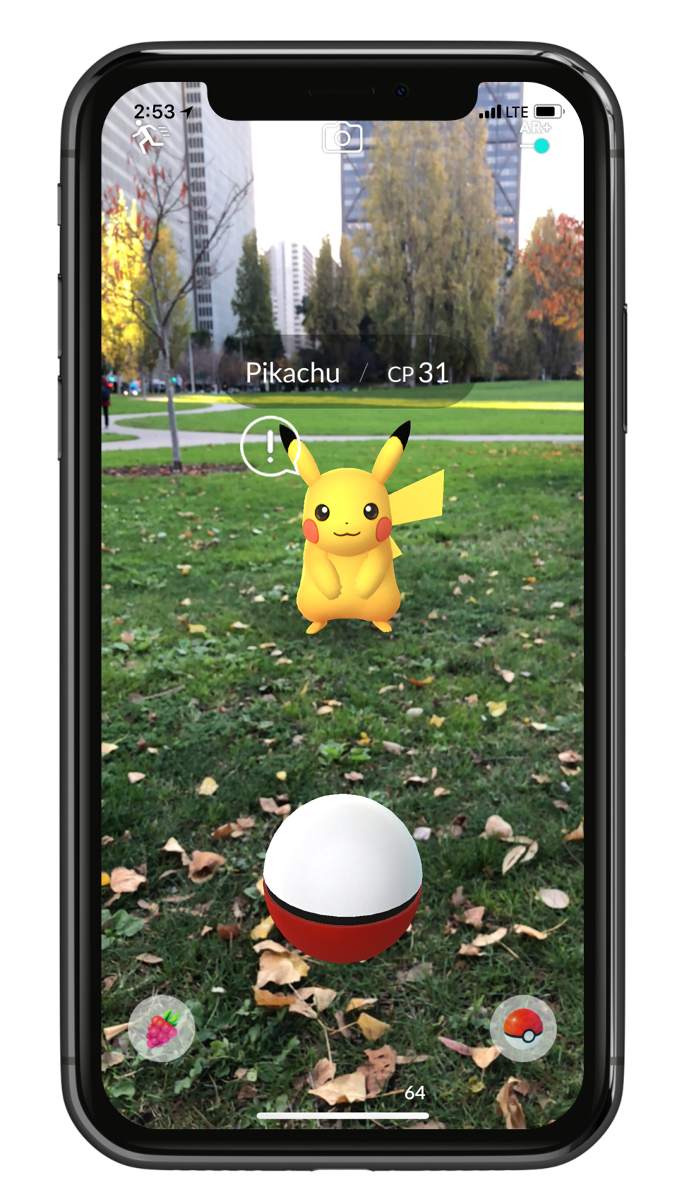 pokemon go apple arkit