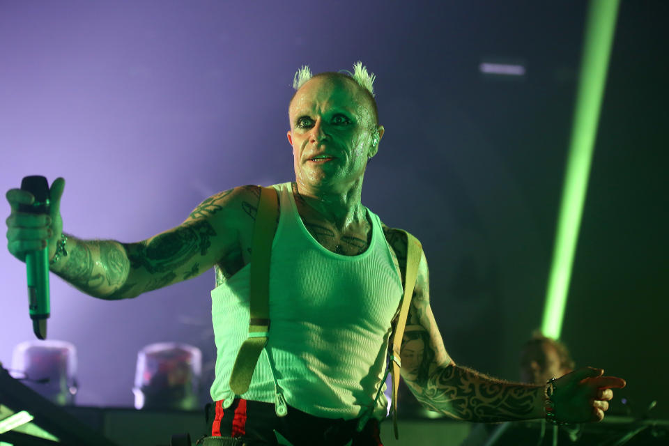 Keith Flint, pictured in 2017, has died. (Photo: Simone Joyner/Getty Images)