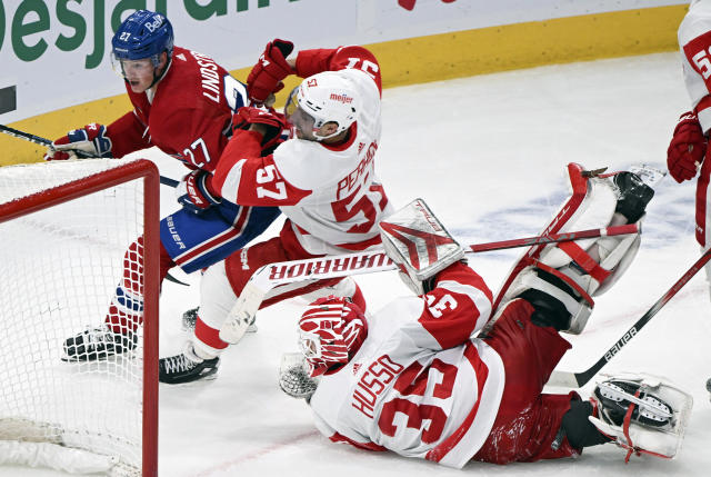 Red Wings put captain Dylan Larkin on IR after cross-check that knocked him  unconscious – KLBK, KAMC