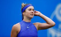 Tennis - WTA Premier - Aegon Classic - Edgbaston Priory Club, Birmingham, Britain - June 22, 2017 Ukraine's Elina Svitolina in her match against Italy's Camila Giorgi during the second round Action Images via Reuters/Peter Cziborra