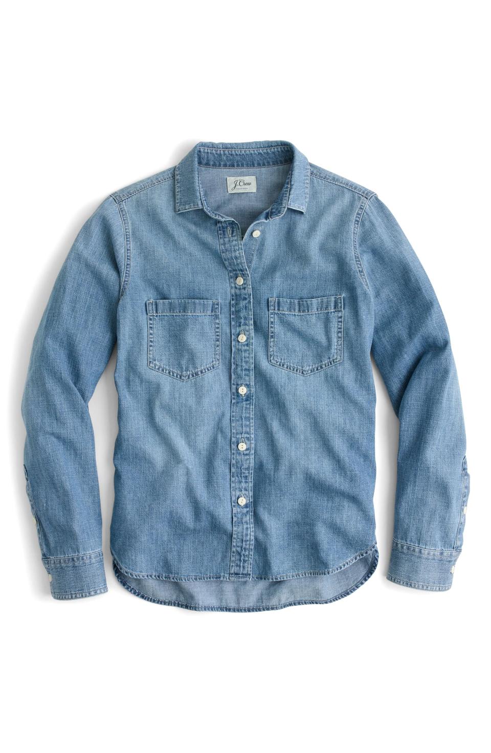 J.Crew Everyday Chambray Shirt