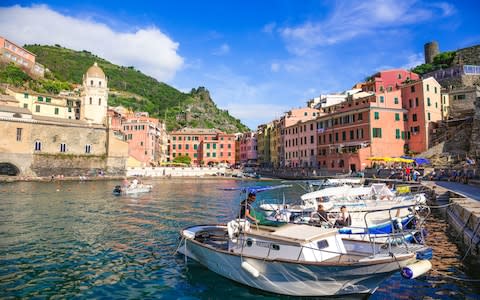 Vernazza waterfront in Cinque Terre - Credit: iStock