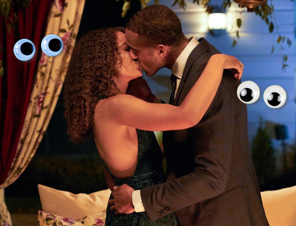 In Defense of Open-Eye Kissing