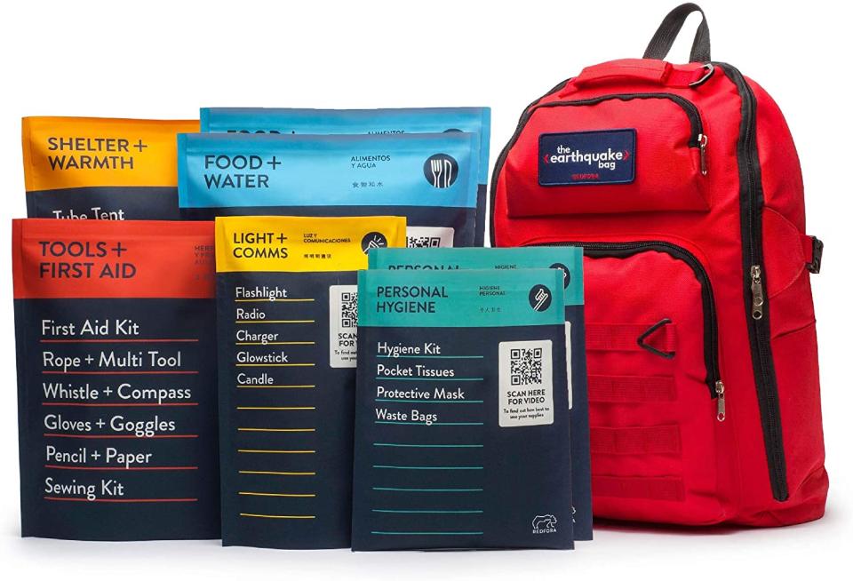 Redfora earthquake bag, best emergency supplies