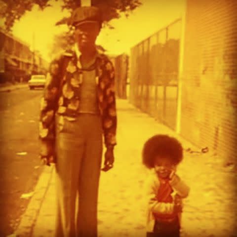 courtesy Questlove Questlove and his father