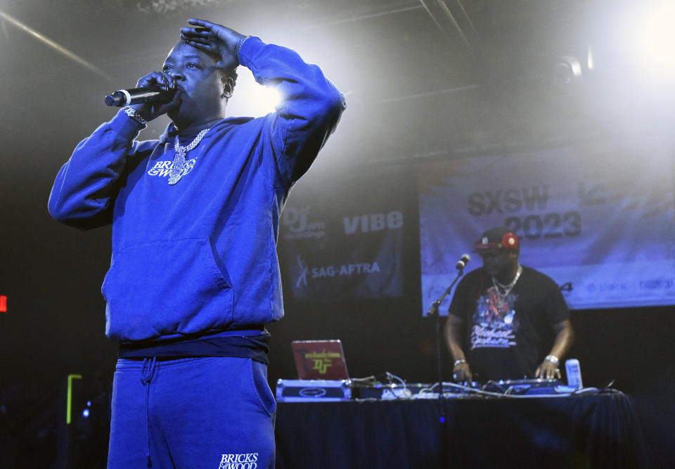 Jadakiss performs during the Def Jam Recordings x VIBE 'Hip-Hop's Next & Now' SXSW Showcase