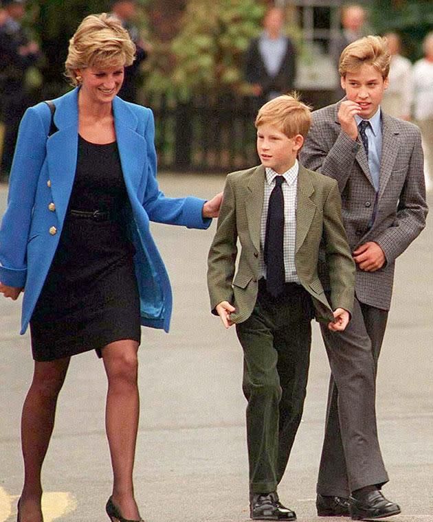 Harry was just 12 when Diana died in a tragic car accident. Photo: Getty