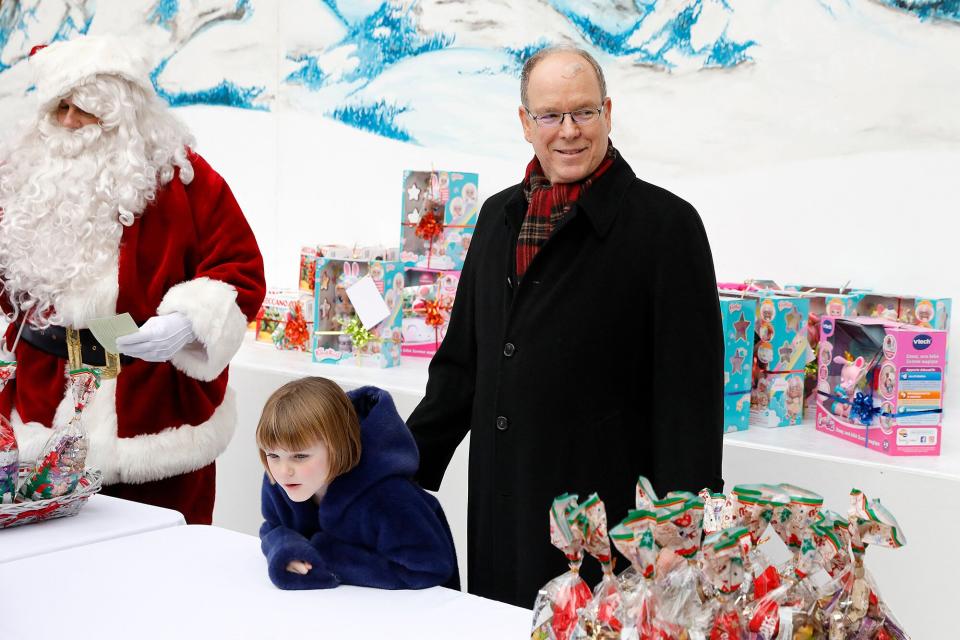 Prince Albert II of Monaco, Princess Charlene of Monaco, Prince Jacques,  Princess Gabriella