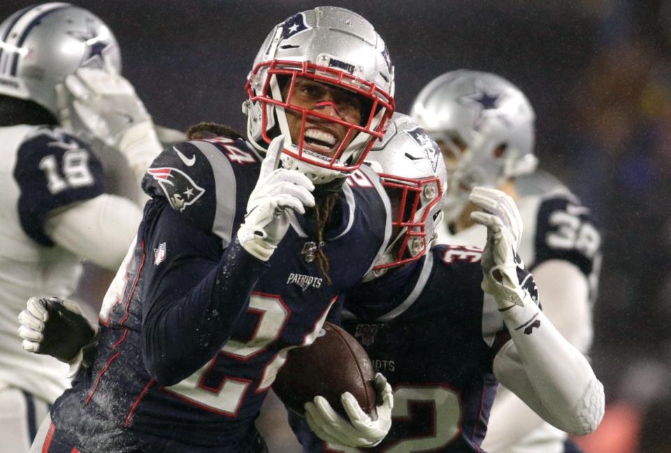Patriots cornerback Stephon Gilmore reportedly is holding out of mandatory minicamp.