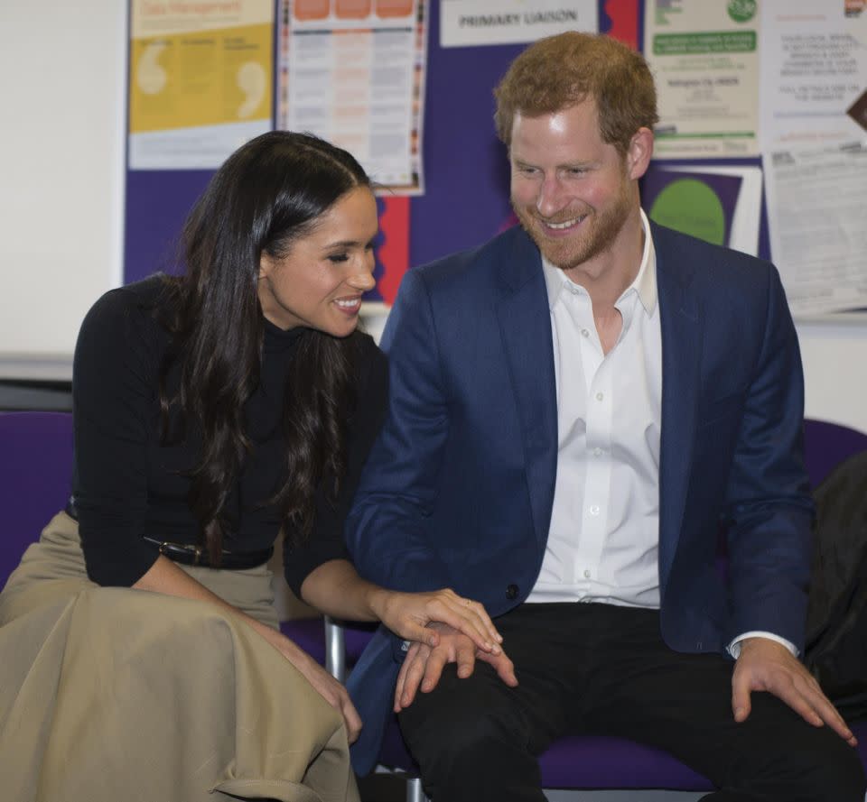 But it's claimed the Queen 'summoned' Prince Harry to the palace to tell him to put a stop to it. Photo: Getty Images