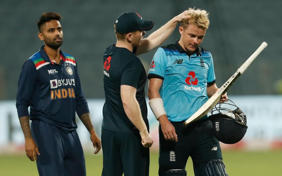 England and Sam Curran fall just short as India win crunch match to take ODI series 2-1 - REUTERS
