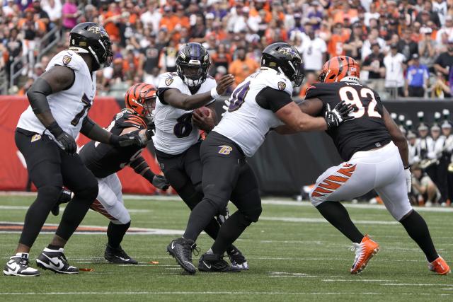 Ravens snap count vs. Bengals: Breakdown, observations from Week 2
