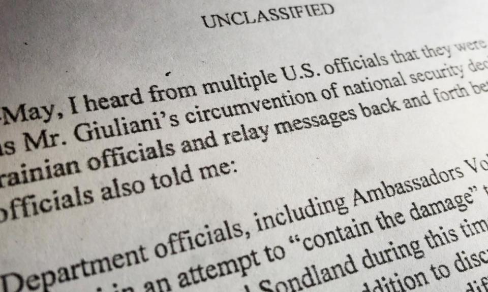 A section of the whistleblower document.