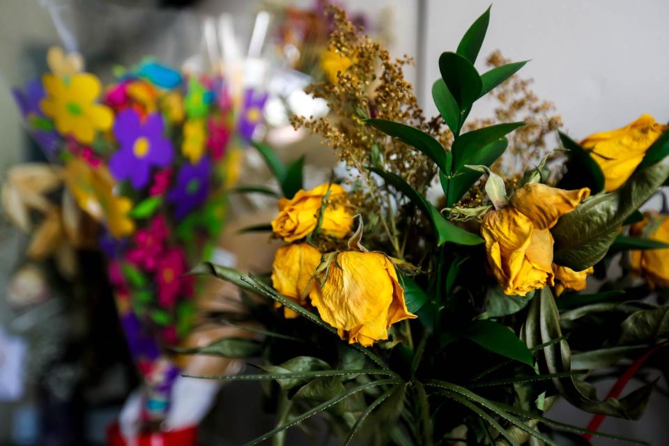 Sympathy flowers have wilted in the weeks since Erick Davis was killed.