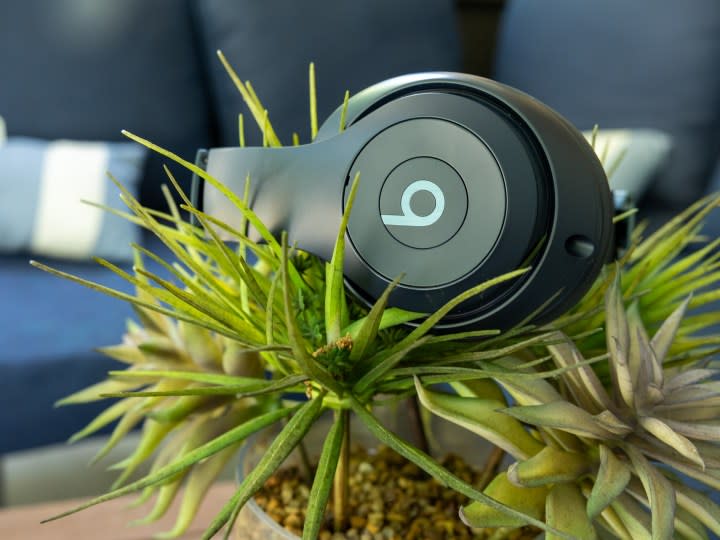 The Beats studio Pro headphones.