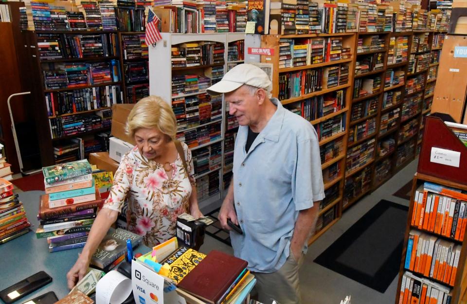Melbourne residents Suzy and Leo Stabile are regulars at NU2U Books, located at 2624 Aurora Road, Suite A, in Melbourne. They are open Tuesday- Saturday from noon until 5 p.m.