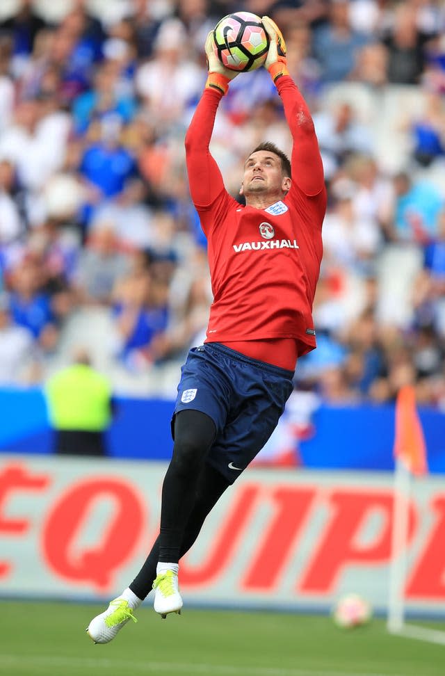 England goalkeeper Tom Heaton during the international friendly at the Stade de France, Paris