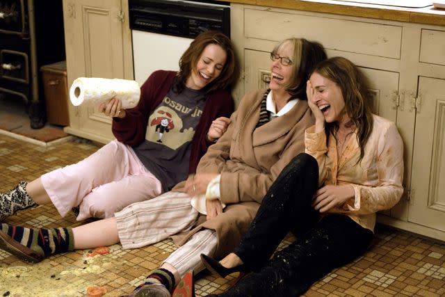 <p>20th Century Fox/Kobal/Shutterstock</p> Rachel McAdams, Diane Keaton, and Sarah Jessica Parker in 'The Family Stone'.