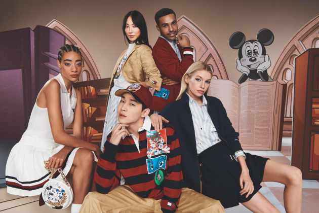 Tommy Hilfiger Brings Prep Classics to Disney for Its 100th