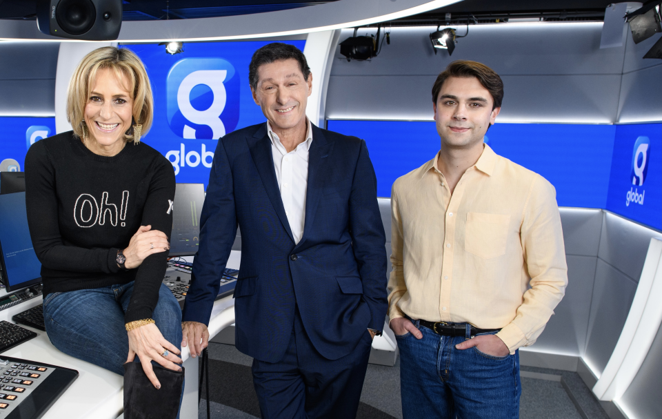 Emily Maitlis, Jon Sopel, Dino Sofos