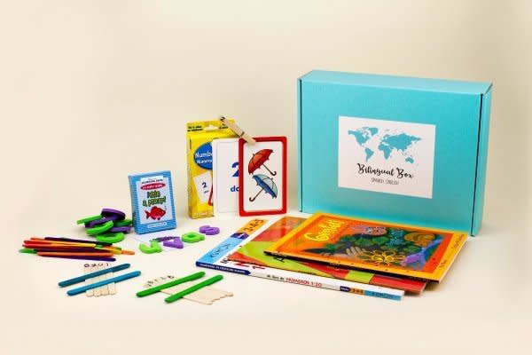 Starts at $40/month. Each box is packed with learning materials in Spanish and English, and includes 4 to 6 educational materials like books, lessons and activities. Get 1<a href="https://www.cratejoy.com/subscription-box/bilingual-box/" target="_blank">5 percent off with code <strong>THANKS15</strong></a> at checkout.&nbsp;