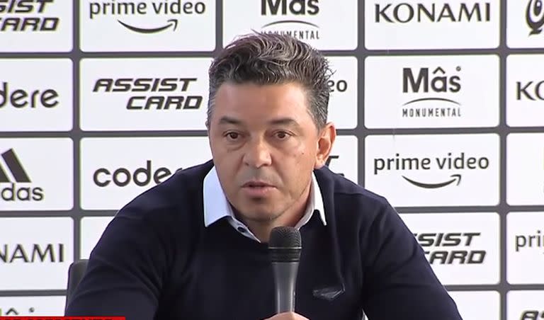 Marcelo Gallardo en conferencia de prensa anuncia su retiro de River luego de ocho años