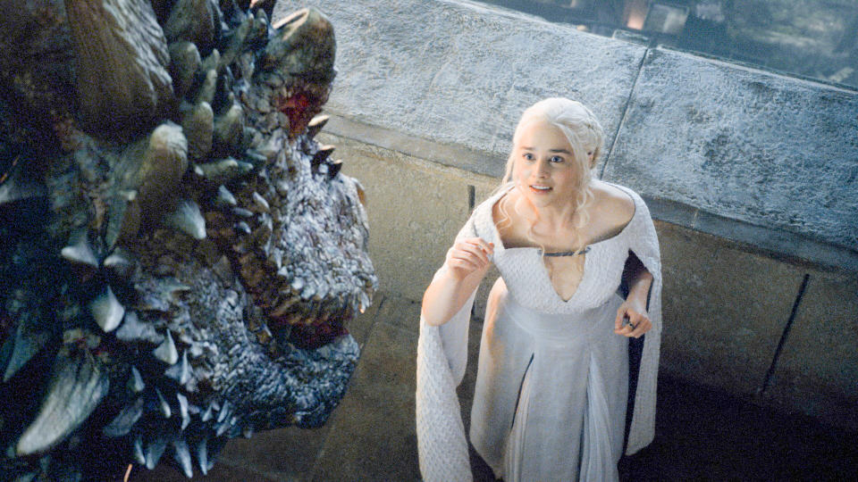 "Game of Thrones" Season 5 Episode 2 Dany Dragon