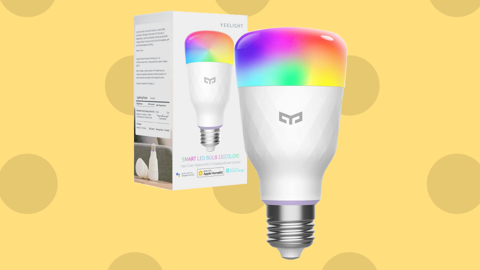 Buying this smart LED light bulb is a good idea, especially at half off! (Photo: Amazon)