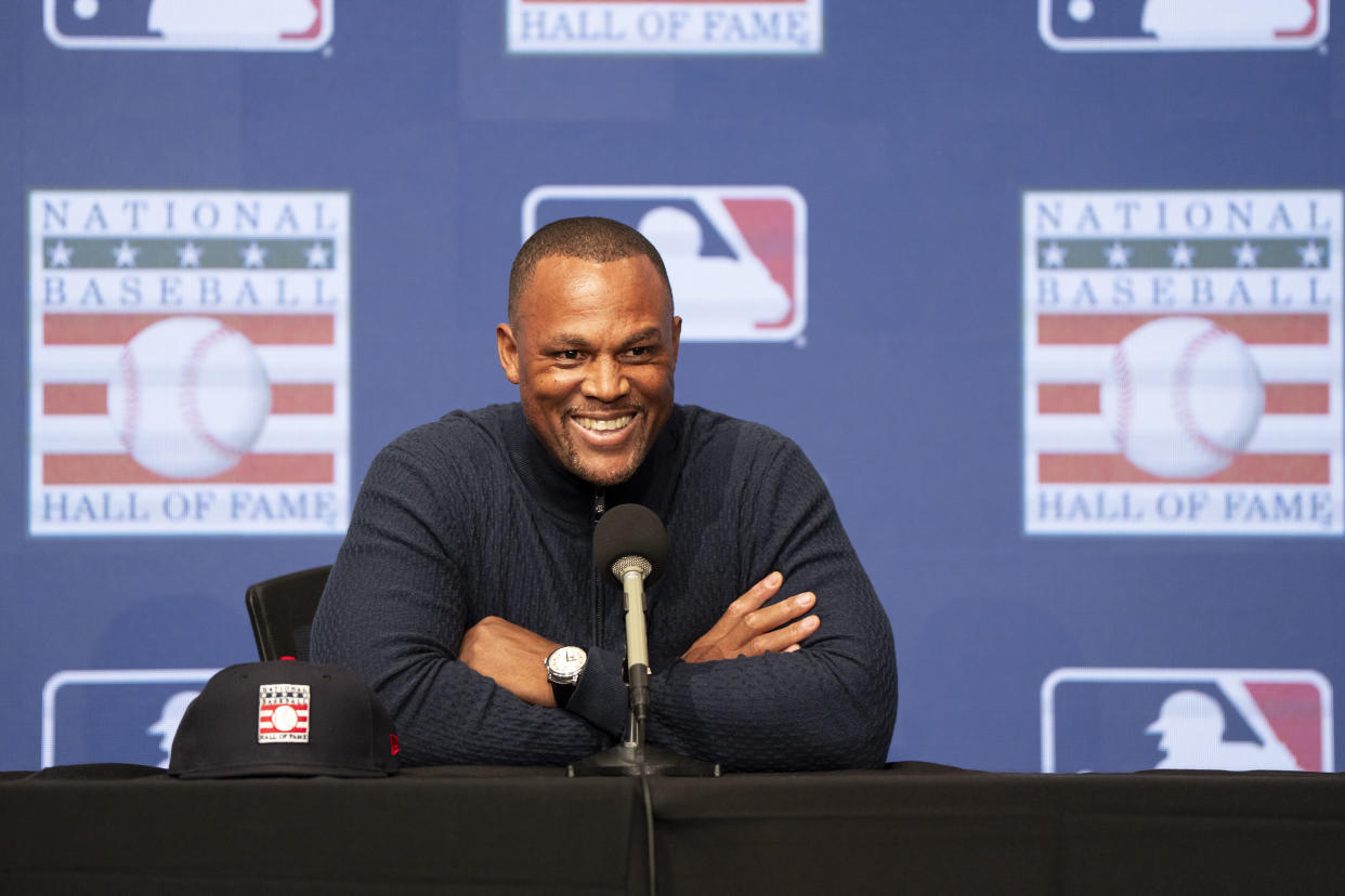 Adrián Beltré is part of the 2024 Baseball Hall of Fame class along with Jim Leyland, Todd Helton and Joe Mauer. (Photo by Kate Woolson/Texas Rangers/Getty Images)