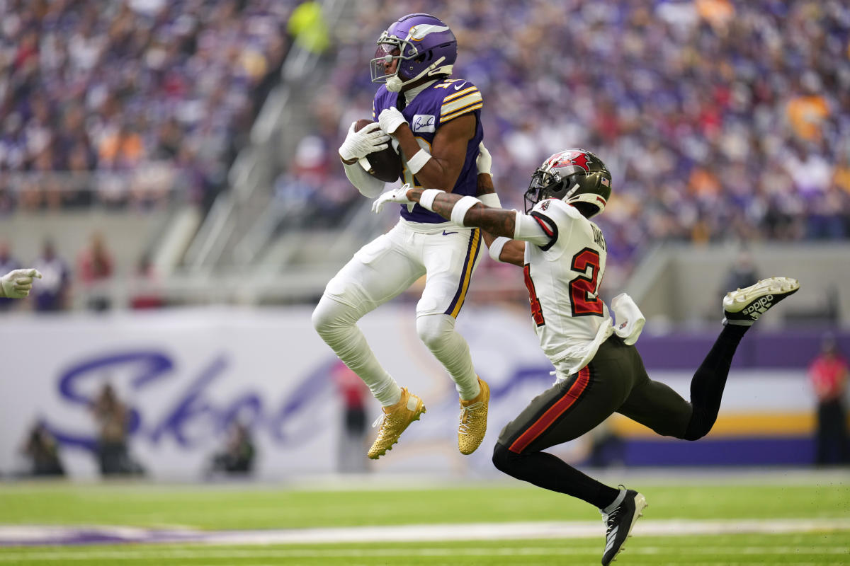 Vikings' Justin Jefferson the first of many top receivers remaining on the  Patriots schedule - The Boston Globe