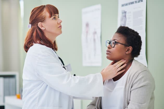 Swollen glands are the first sign of trouble (Photo: LaylaBird via Getty Images)