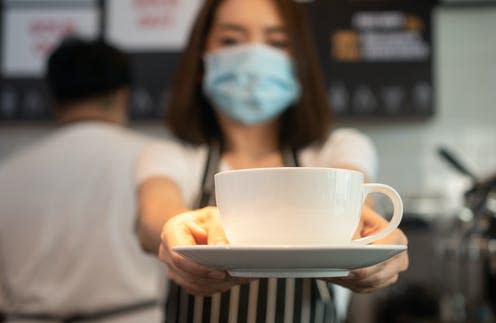 <span class="caption">Taking orders.</span> <span class="attribution"><a class="link " href="https://www.shutterstock.com/image-photo/selective-focus-coffee-cup-background-asian-1823261585" rel="nofollow noopener" target="_blank" data-ylk="slk:Shutterstock/PattyPhoto;elm:context_link;itc:0;sec:content-canvas">Shutterstock/PattyPhoto</a></span>