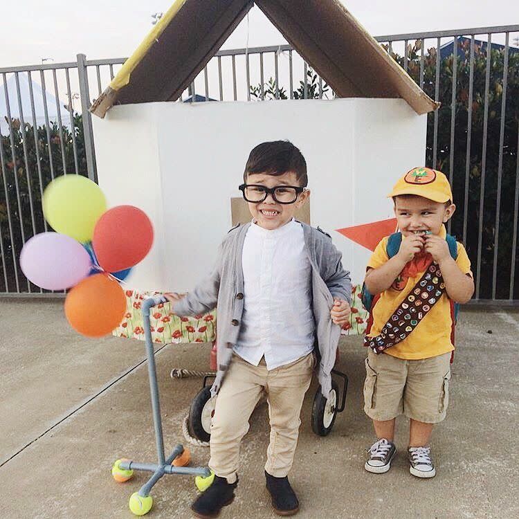 Carl and Russell from 'Up' Costume